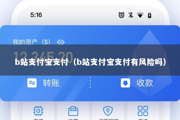 b站支付宝支付(b站支付宝支付有风险吗)