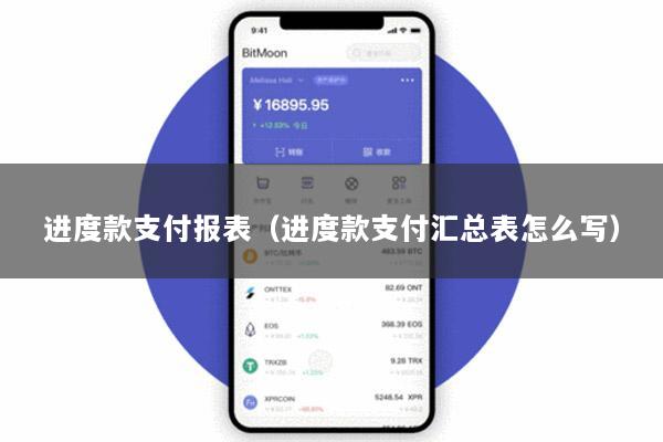 进度款支付报表(进度款支付汇总表怎么写)