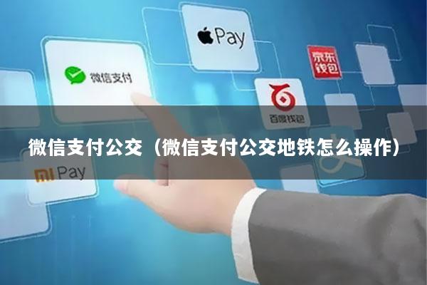 微信支付公交(微信支付公交地铁怎么操作)