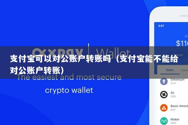 支付宝可以对公账户转账吗(支付宝能不能给对公账户转账)