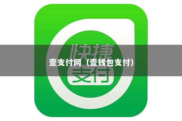 壹支付网(壹钱包支付)